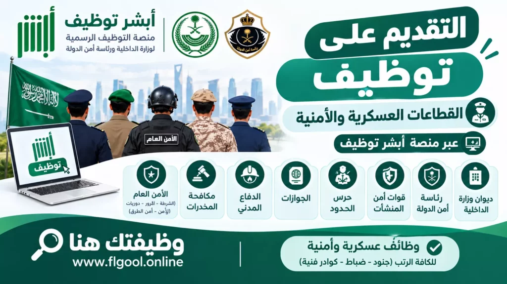منصة أبشر للتوظيف